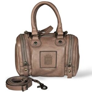 Frye Brown Leather Satchel